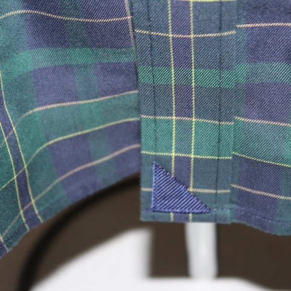 NEW UNTUCKit Langon Long Sleeve Plaid Cotton Button Down Shirt : Size M Slim Fit - Picture 6 of 6